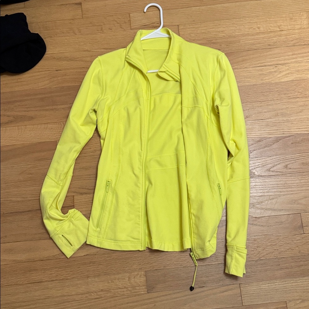 lululemon athletica Neon Yellow Jacket